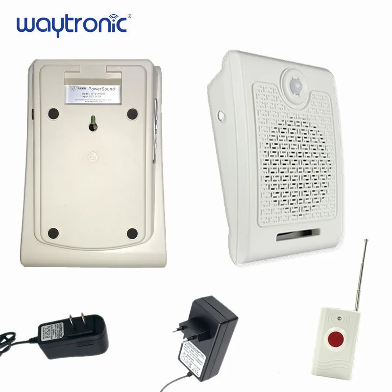 PIR Human Body Motion Sensor or Remote Control Activated Audio Speaker for Blind Guide Voice Prompter Safety Alert Wireless help PIR Human Body Motion Sensor or Remote Control Activated Audio Speaker for Blind Guide Voice Prompter Safety Alert Wireless help