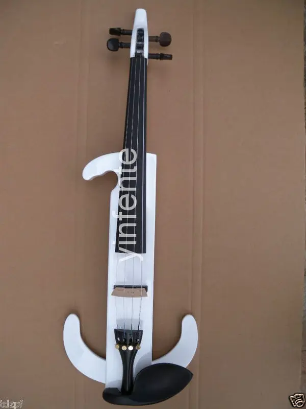 

Free Shipping 4/4 Electric Violin Powerful Sound High quality Solid wood Left hand