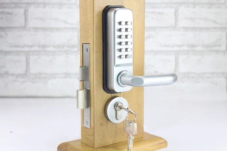 LHX Waterproof Lever Handle Mechanical Code Door Lock With Keys ... LHX Waterproof Lever Handle Mechanical Code Door Lock With Keys ...