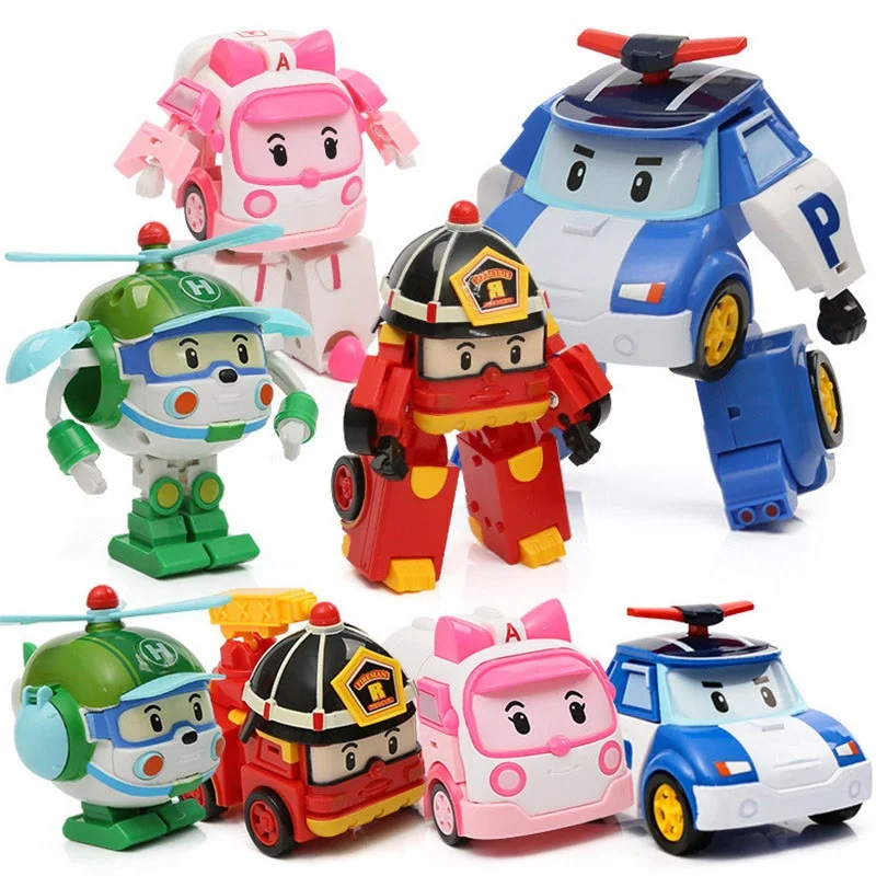 Super Wings Deformation Airplane Robot Transformation ABS Action model Figures Mini Jett Toys for kids christmas Gifts9