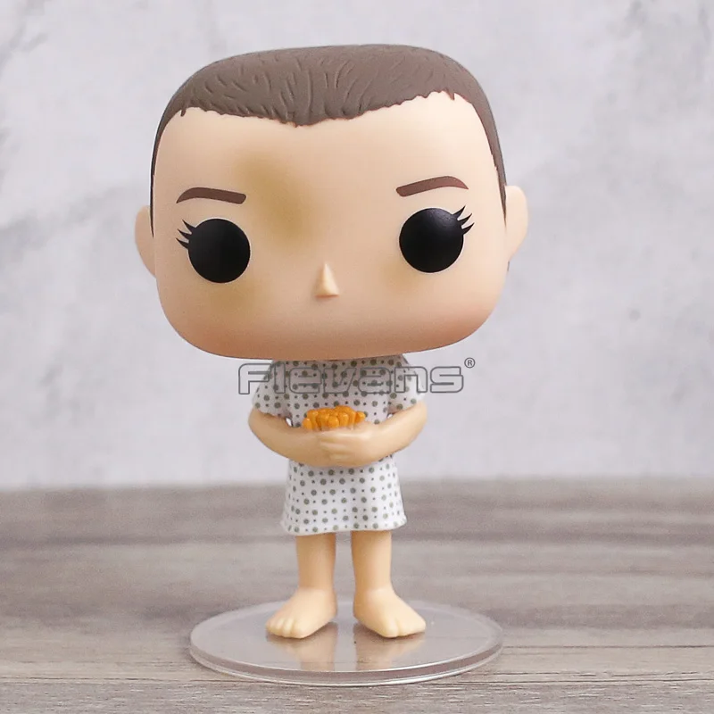 

Stranger Things Vinyl Collectible Figure ELEVN (Hospital Gown) #511 Boxed Model Toy Doll