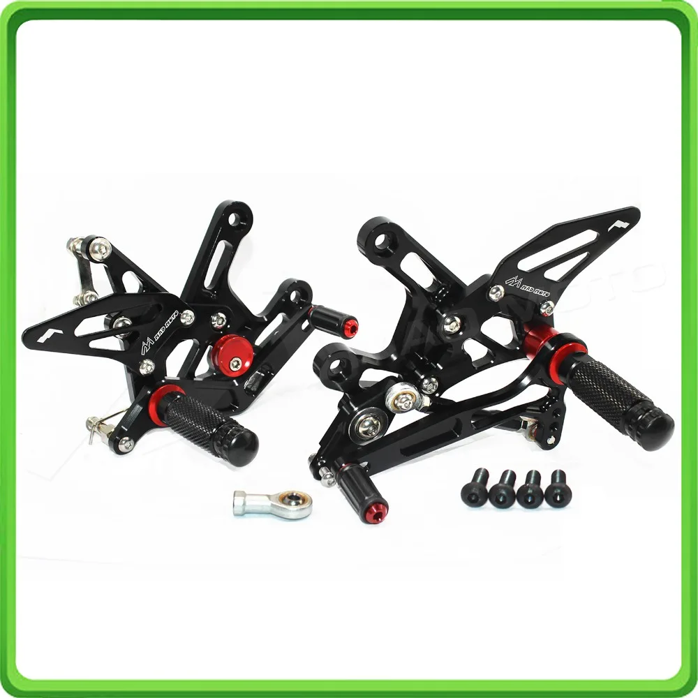 GP Shift Rearsets Rear set sets Foot Rest Pegs Pedal For KAWASAKI Ninja ZX10R ZX 10R ZX-10R 2016 2017 (47)