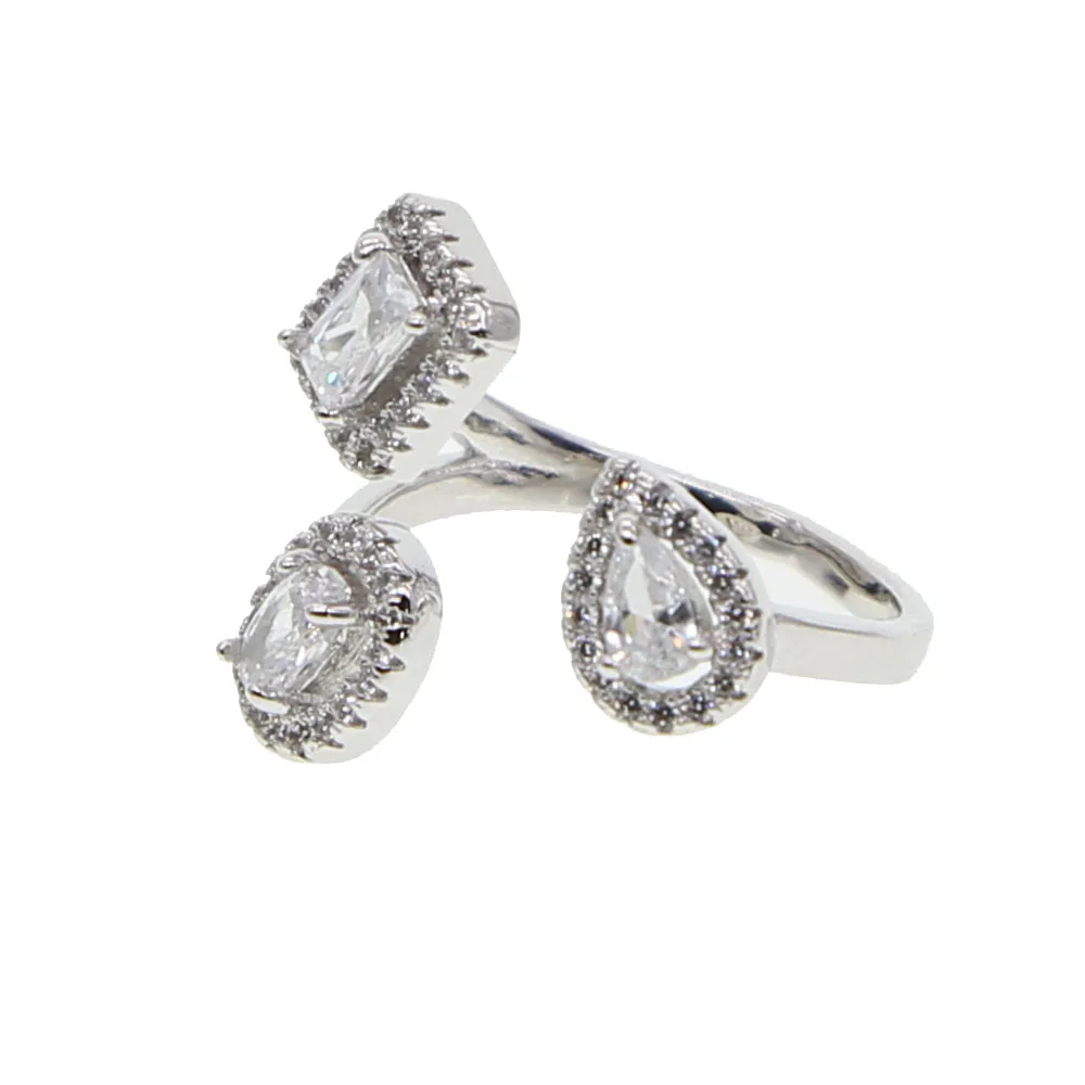 

Twisted Rolling Rings for Women Engagement Parties Wedding Open End Whirling Anel das mulheres anillos mujer