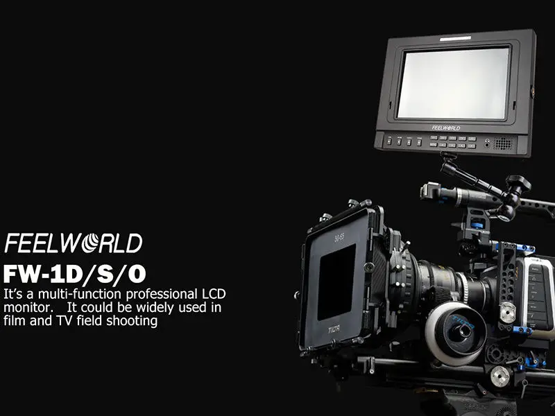 

Free shipping!Feelworld FW1D/SO 7" 1280*800 3G SDI HDMI Tally Camera Monitor Peaking Histogram