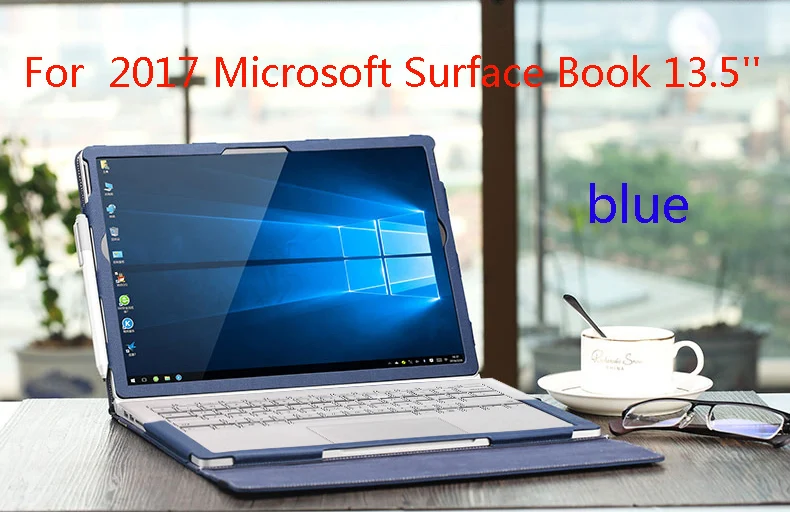 Креативный Дизайн чехол для / microsoft Surface Book 13,5 ''планшет ноутбук чехол съемный защитный чехол - Цвет: blue