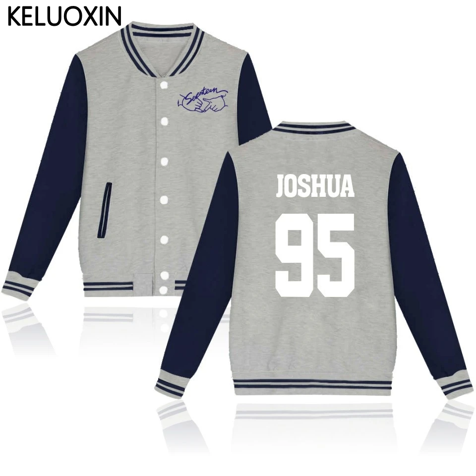 KELUOXIN толстовки женские Seventeen имя печати Толстовка корейская мода уличная JEONGHAN THE8 JUN DINO WONWOO одежда размера XXXXL