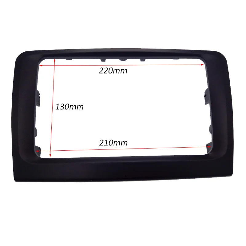 

2 din Car refitting DVD frame panel Dash Kit Fascia Radio Frame Audio frame for Skoda Superb 2011