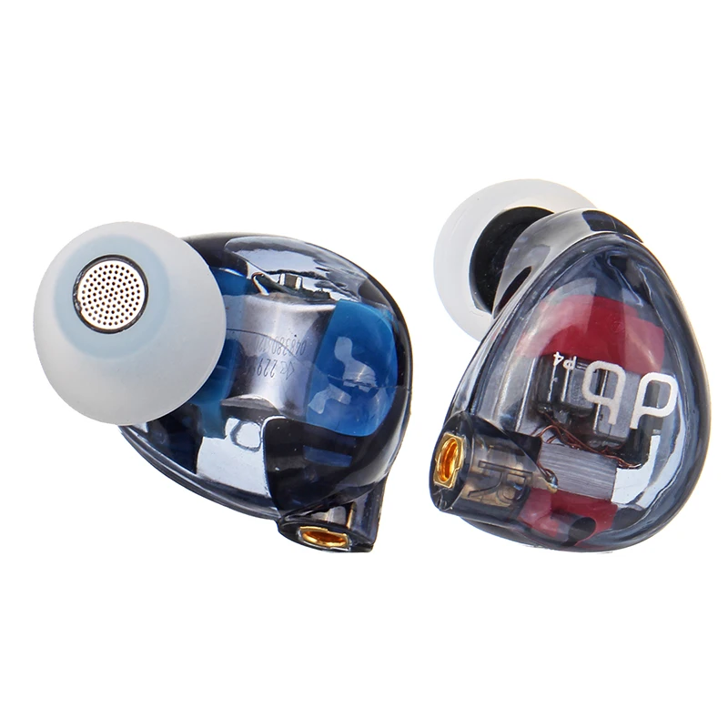 

AUDBOS P4 4BA In Ear Earphone 4 Balanced Armature Hybrid Earphone HiFi Monitor In Ear Headset With MMCX Cable Leather Case