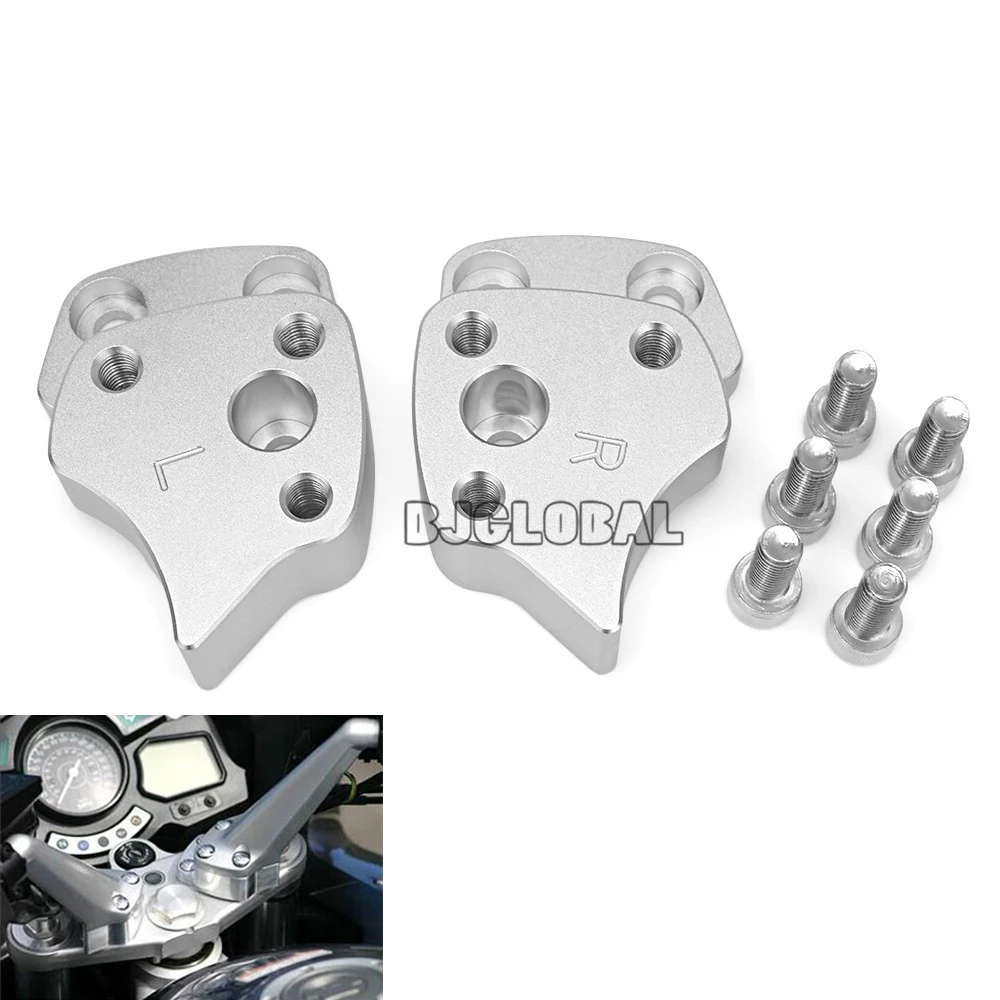 FJR1300 1 дюйм образного руля с фокусным расстоянием 25 мм для Yamaha FJR 1300 2001 2002 2003 2004 2005 Аксессуары для мотоциклов жир бар рукоятка стояк