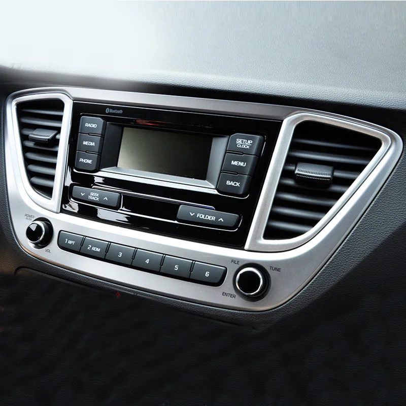Vtear Декоративные Накладки для Hyundai Solaris 2 отделка салона кондиционирование