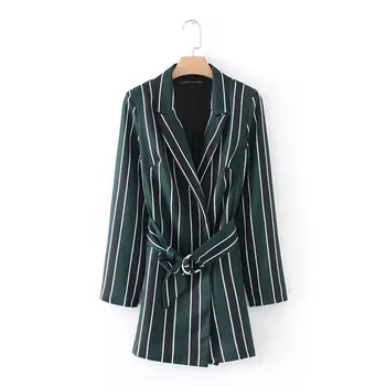 

Spring Autumn OL temperament suit collar slim striped jumpsuit female Siamese shorts Women Jumpsuit Rompers Overalls Body Suit