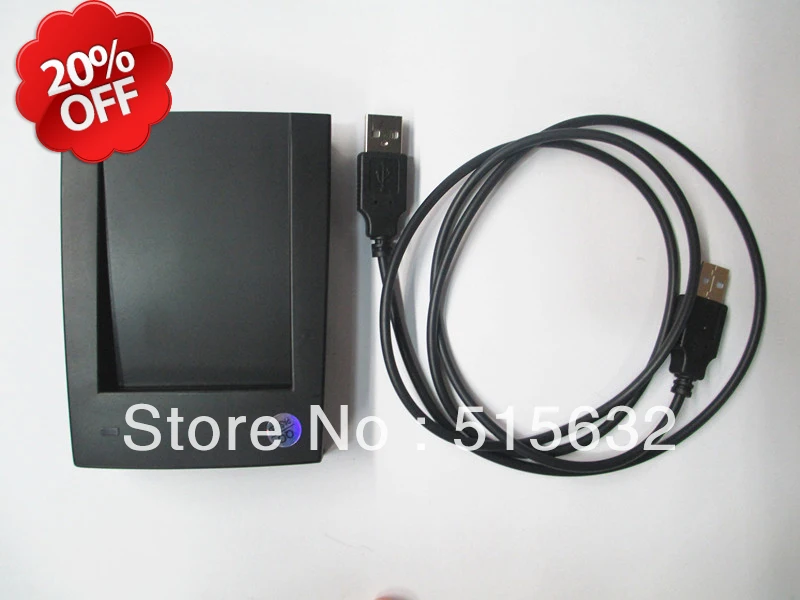 New Security Black USB RFID ID Proximity Sensor Smart Card Reader 125Khz EM4100 new security black usb rfid id reader proximity smart 125khz em4100 card read free shipment