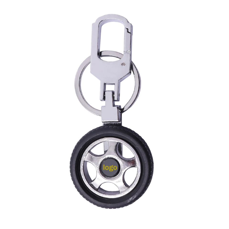 

Keyring Keychain For Tire Modeling Style Car Keyring KeyChains Of High Quality Gift For HYUNDAI For VW For FORD