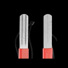 Инструмент для рыбалки на открытом воздухе с двойным желобком, точилка для рыболовного крючка, точилка для тонкого шлифования, коробка для заточки, профессиональный рыболовный крючок, алмазные инструменты для измельчения