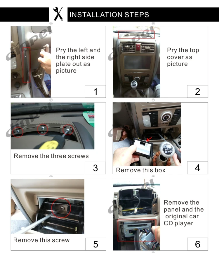 Flash Deal Dinpei Android car dvd for Haval Hover  Great Wall H3 H2 2003-2009 car radio gps navigation car multimedia dvd player 8" screen 9