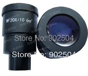 

WF20X/10mm Stereo Microscope Wide Angle Eyepiece Optical Lens with Mounting Size 30mm