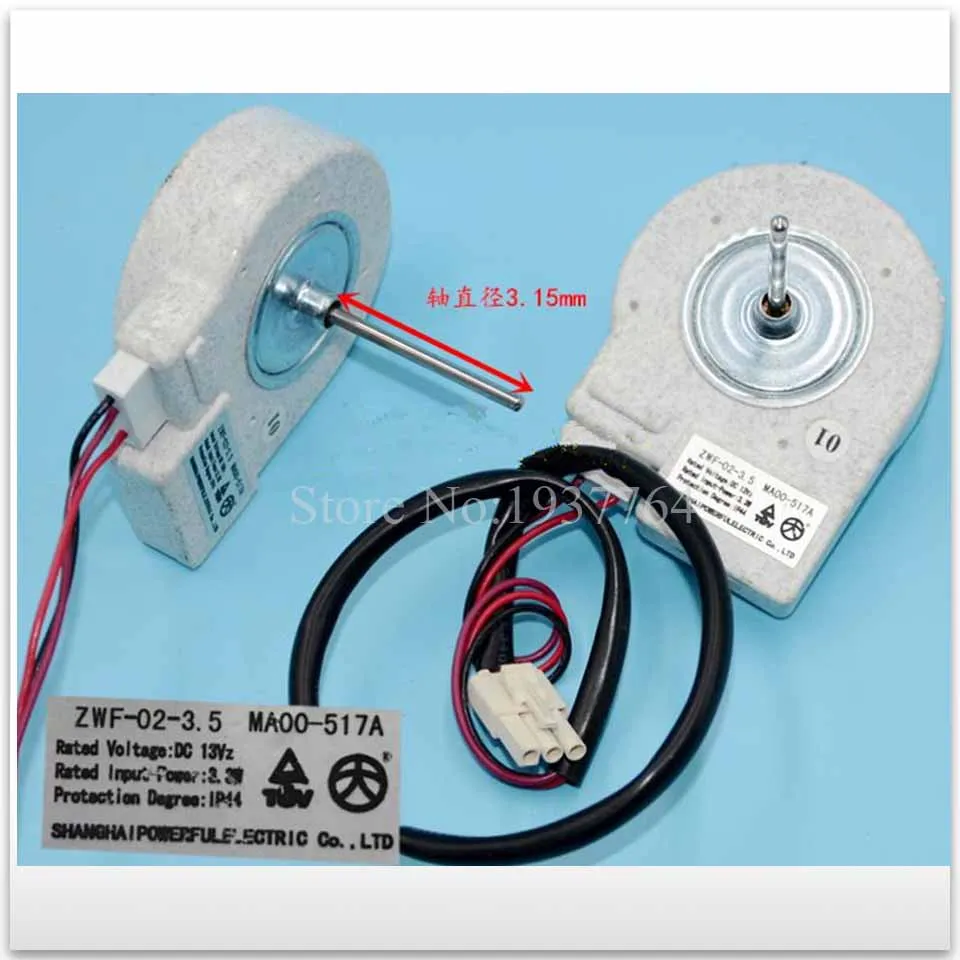 1pcs new refrigerator freezer Double open the door Fan motor for ZWF-02-3.5 1pcs new refrigerator freezer Double open the door Fan motor for ZWF-02-3.5