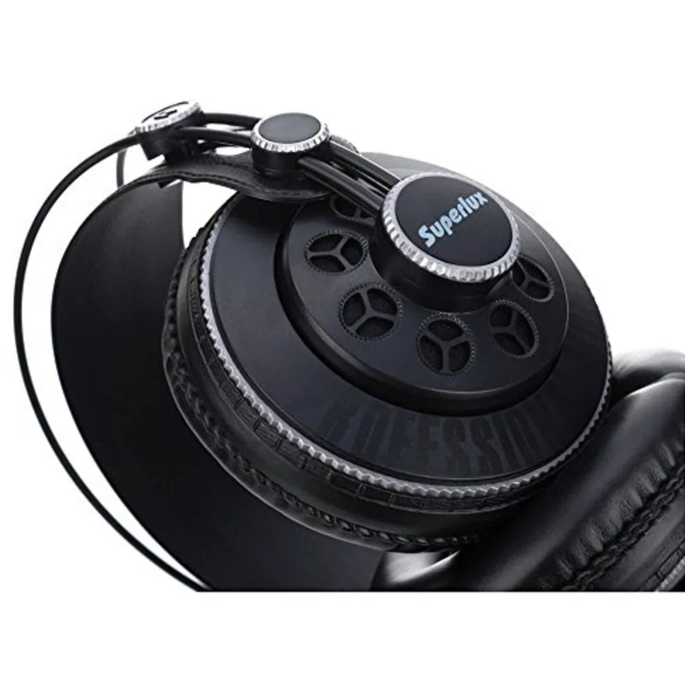 Superlux HD681B 3,5 мм разъем проводной супер бас динамические наушники шумоподавления гарнитура с регулируемым оголовьем кабель