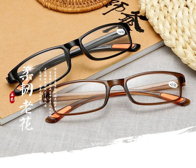 Очки для чтения, мужские hd очки для чтения, женские модные ультралегкие удобные очки против усталости, очки для пожилых женщин