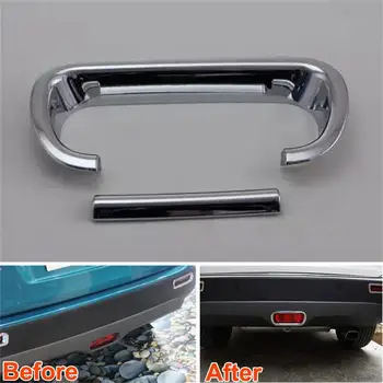 

For Suzuki Vitara Escudo 2015 2016 2017 ABS Rear Brake Lamp Shade Tail Braklight Fog Light Lamp Cover Trim Molding Car Styling