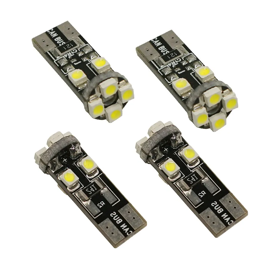 10 шт. T10 светодиодный 8 SMD 3528 Canbus без ошибок 194 168 W5W T10 светодиодный подсветка приборной панели свет лампа для чтения с бесплатной доставкой