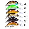 1pcs High Quality Crankbait Fishing Lure 55mm 4g Topwater Artificial Japan Hard Bait Minnow Swimbait Trout Bass Carp Fishing 3