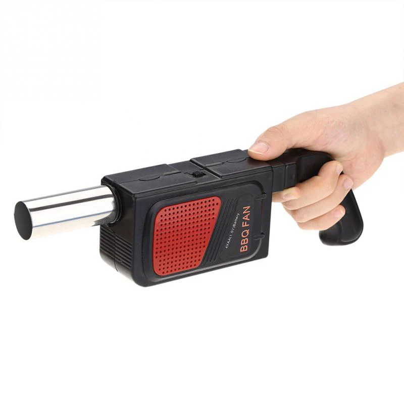 

Portable BBQ Fan Air Blowers Handheld Electric Battery Powered for Barbecue Outdoor Camping Picnic Barbecue Cooking Tool