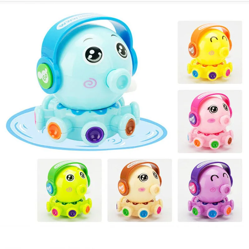 New Small Octopus Shaped Toy with Clockwork Rotating Fun Interactive Toy To Train Children Ability Parent Child Interaction Doll New Small Octopus Shaped Toy with Clockwork Rotating Fun Interactive Toy To Train Children Ability Parent Child Interaction Doll
