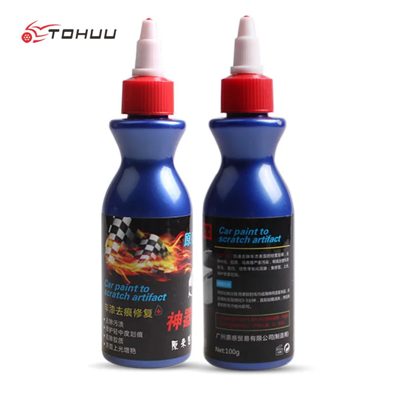 

2pcs Car Paint Scratch Removal Repair Liquid scratch repair wax car paint to remove traces of repair paint repair pen scratch