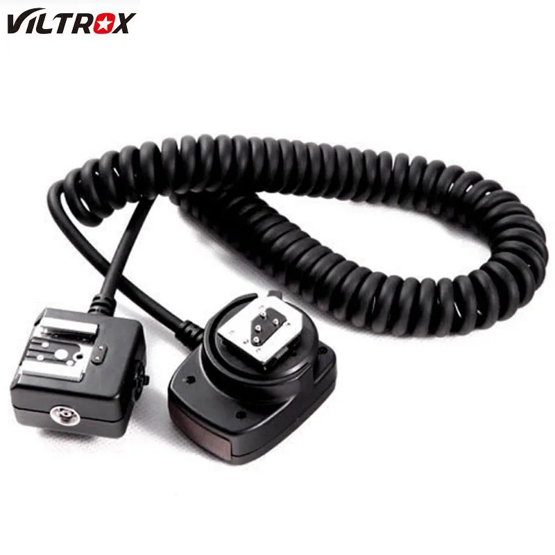 

Viltrox SC-30 1.5M TTL Sync Cords Flash Light Focus Assist Cable Off Camera Shoe Cord with Safe Lock for Nikon DSLR Camera Flash