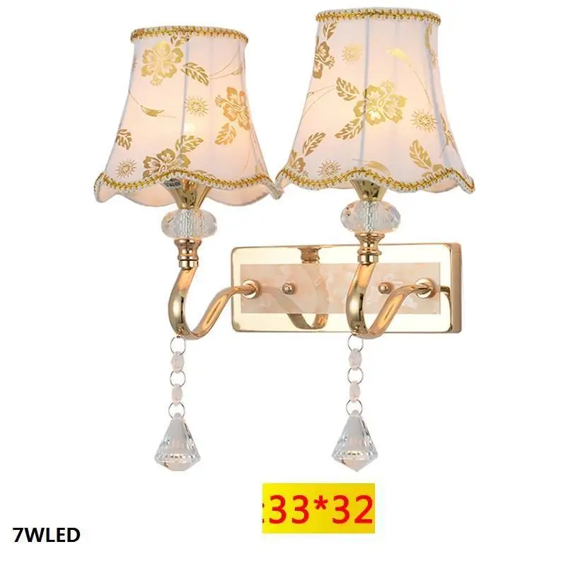 Industrieel Wandlampen Lampara Arandela Aplique Luz Pared Wandlamp для дома Хрустальная аппликация Murale светильник Настенный светильник для спальни светильник - Цвет абажура: Number  1