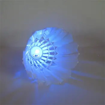 

10X Wholesale New LED Light-Up Badminton Birdies (Set of 2) Shuttlecocks Shuttlecock Feather