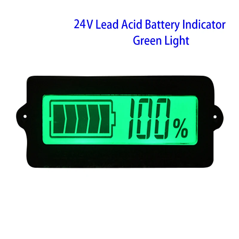 Индикатор состояния панели монитора аккумулятора автомобиля 12 в 24 в 36 в ЖК-цифровой тестер батареи для универсального автомобиля