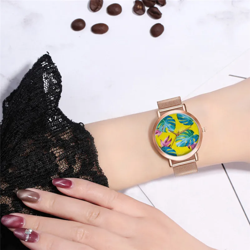 2018 Simple Desgin Fashion Womens Watches Crystal Stainless Steel Analog Quartz Wrist Watch Bracelet clock Montre femme J21 (5)