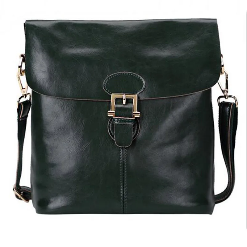 

Bucket Leather Pure Color Genuine Leather Cowhide Simple Bucket Bag Retro Shoulder Bag Female Messenger Bag Hot Sale
