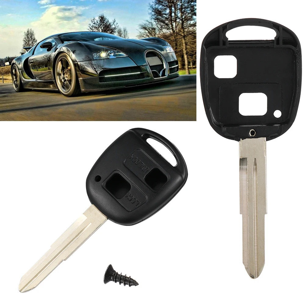 

2 Button Car Flip Fold Remote Case Shell Key Blank For Peugeot 207 307 308 407 607 2BT and Toyota Yaris Avensis Corolla RAV4