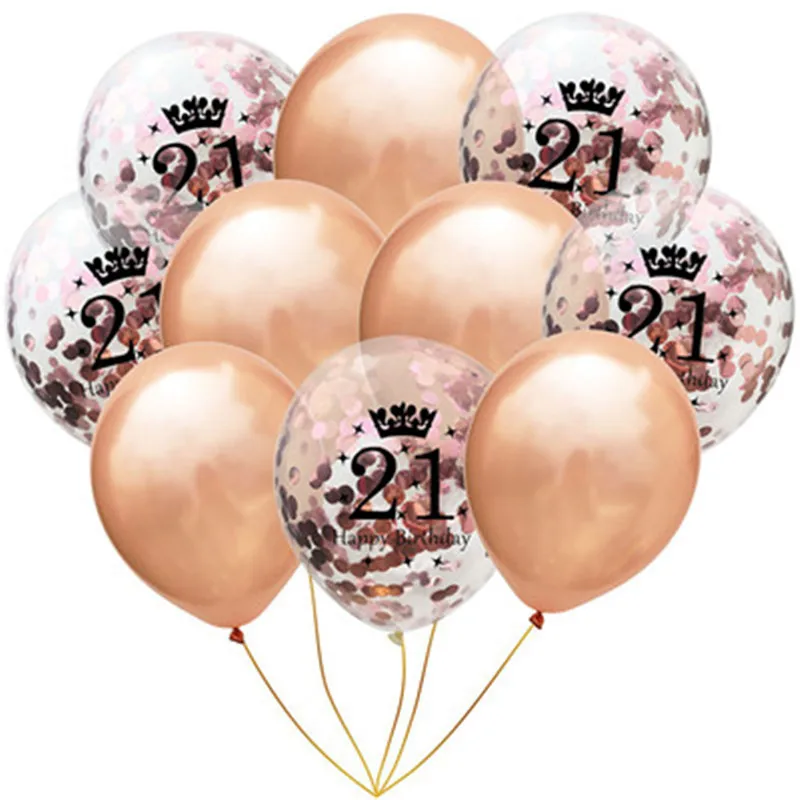 

Rose gold Balloons 12 10pc/set Latex Wedding Party Baby Shower Birthday party Wedding Balloons home decoration accessories 2019