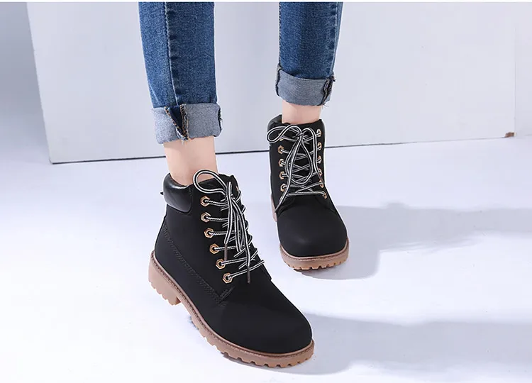 Winter boots women shoes 2022 warm plush square heels women snow boots ...