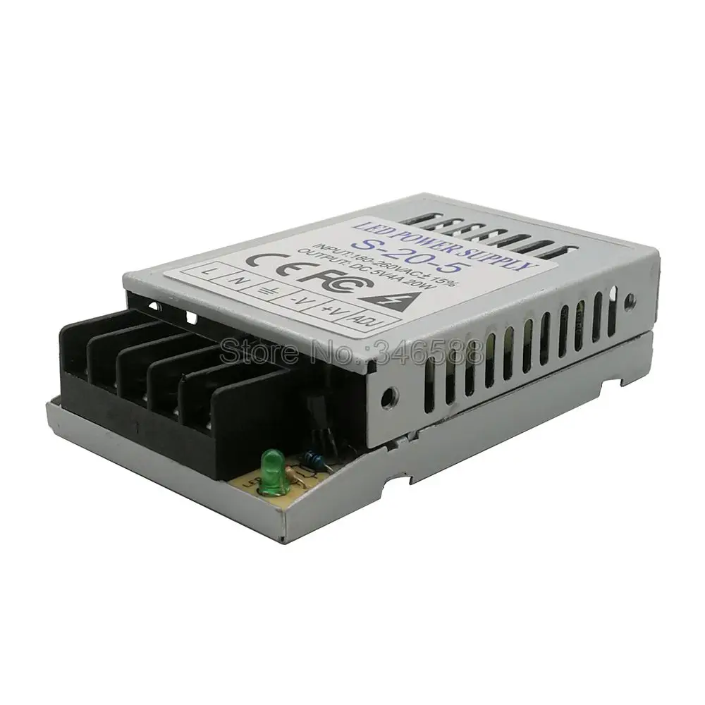 AC110V 220 В в DC5V AC-DC переключатель постоянного напряжения питания Сверхтонкий Тип 5 в 4A 20A 30A 60A 70A источник питания