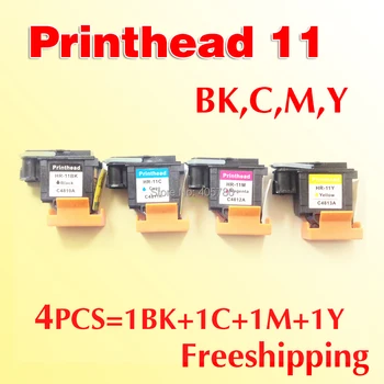 

4x print head for C4810A C4811A C4812A C4813A compatible for 11 500 510 800 BusinessInkjet1000 1100