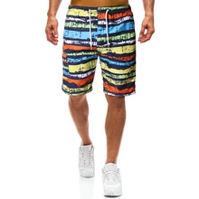 Vacation Quick Drying Casual Shorts Men 2019 Summer Mens Shorts Boxers Male Swimwear Loose Elastic Waist Breathable Beach Shorts Vacation Quick Drying Casual Shorts Men 2019 Summer Mens Shorts Boxers Male Swimwear Loose Elastic Waist Breathable Beach Shorts