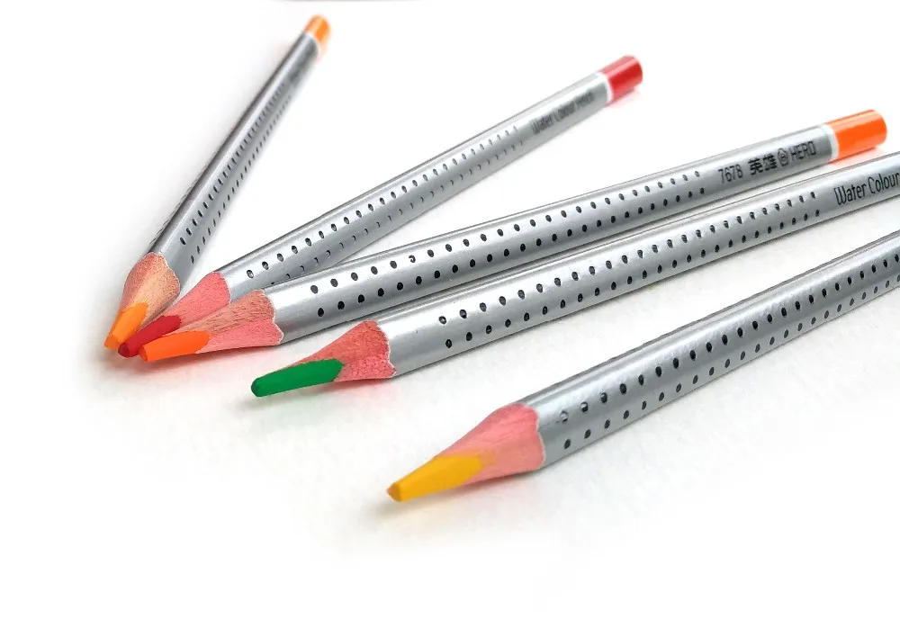Hero Water Soluble Color pencils 72-8