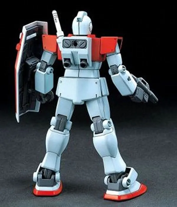 Bandai оригинальная модель Gundam HGUC 1/144, RX-78 свободы, единорог, предназначение, броня, распакованный мобильный костюм, детские игрушки с держателем