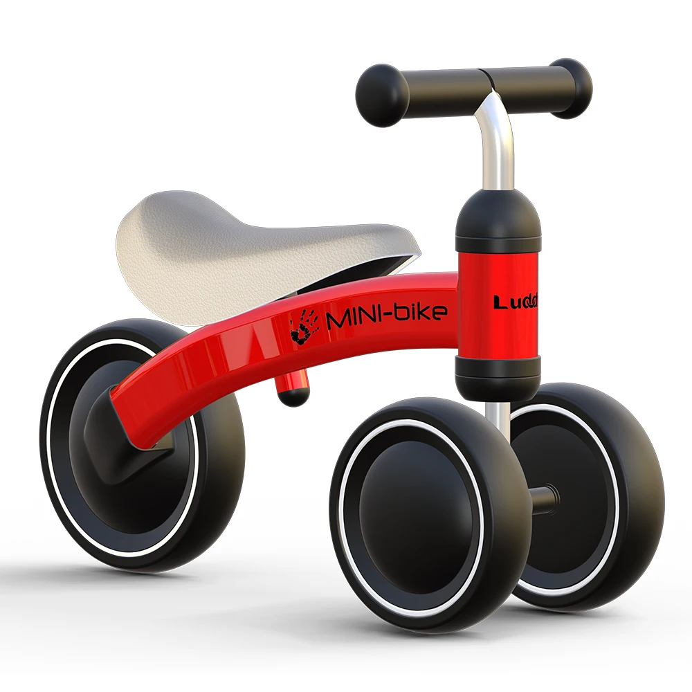 Bebé brillante bebé niños paseo en bicicleta 1-3 años bebé juguetes para el aprendizaje pie de bebé bicicleta Scooter de seguridad - 5