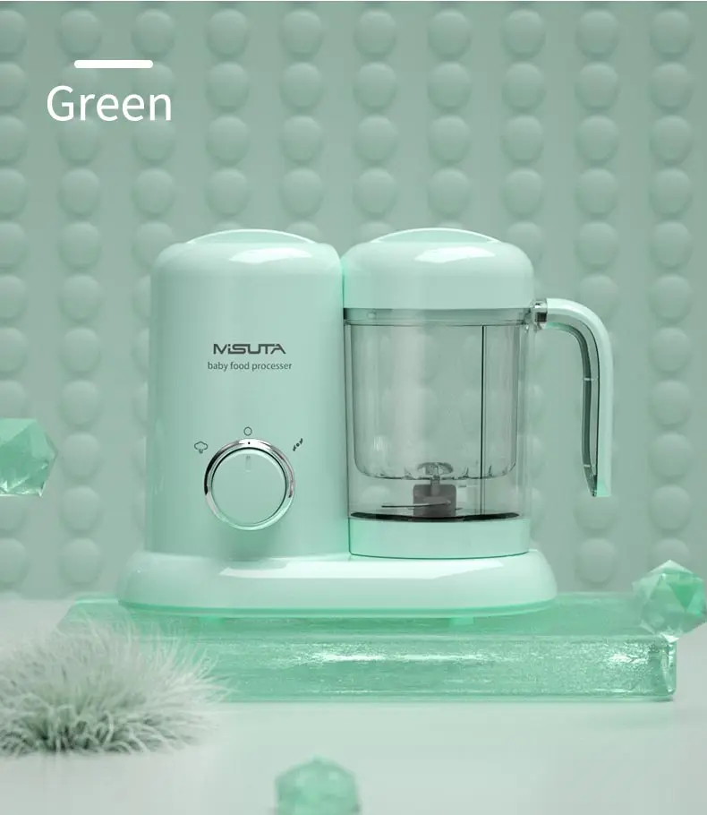 220V Baby Food Processor Steaming and Grinding Food Mill Multifunction Baby Food Maker Infant Supplementary Food Cooking Machine