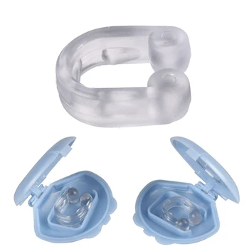 

10 boxes/lot Silicon Stop Snore Nose Clip Anti Snoring Solution Device Anti Snore Sleep Apnea Aid Device Night Tray Health Care