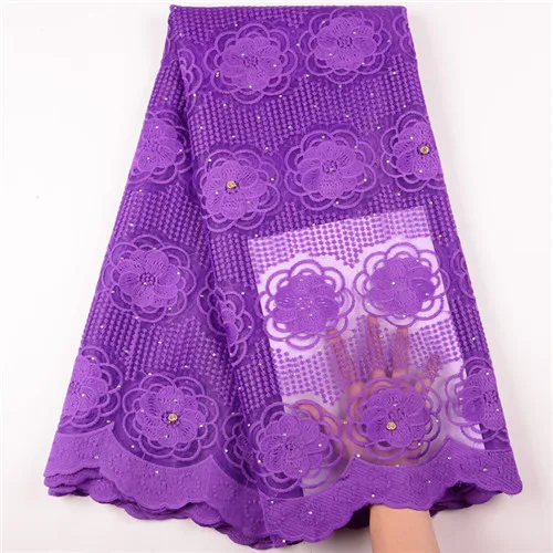 Последние розовые нигерийские кружева ткани высокого качества Африканские кружева ткань для свадебного платья французский Тюль Кружева с бисером Y1420 - Цвет: As Picture7