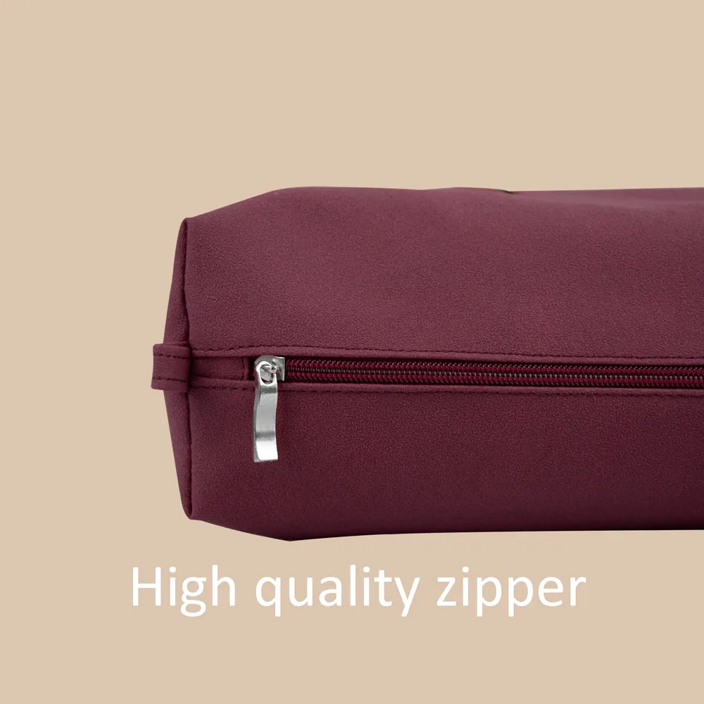 Skup Huntfun PU nubukowa skóra matowa wodoodporna wewnętrzna podszewka kieszeń na suwak do Obag klasyczna Mini podszewka wkładka do torby O