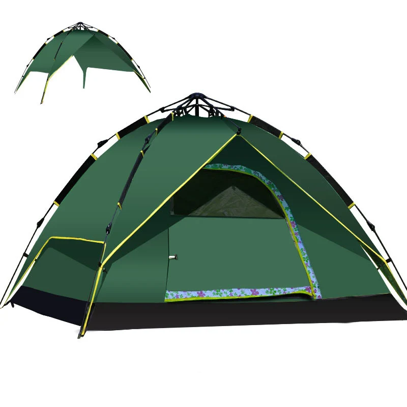 

FLYTOP Camping Tents Outdoor Automatic Family 4 Person Tourist Fishing tent hiking travel Portable tents double layer