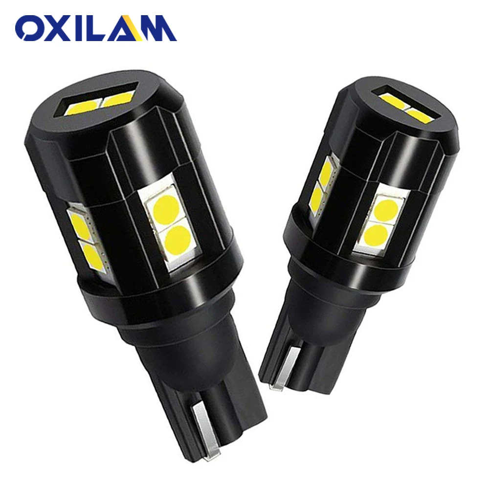 OXILAM 2Pcs T15 W16W LED Canbus No Error 921 912 Car Bulb 3030 SMD Backup Reverse